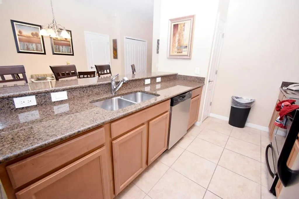 Paradise Palms -4 Bed Townhome W-splashpool-3046pp *