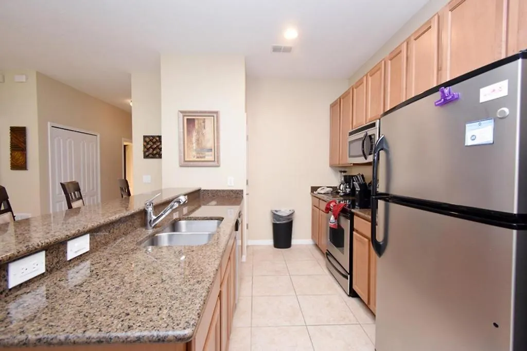 Paradise Palms -4 Bed Townhome W-splashpool-3046pp * Kissimmee