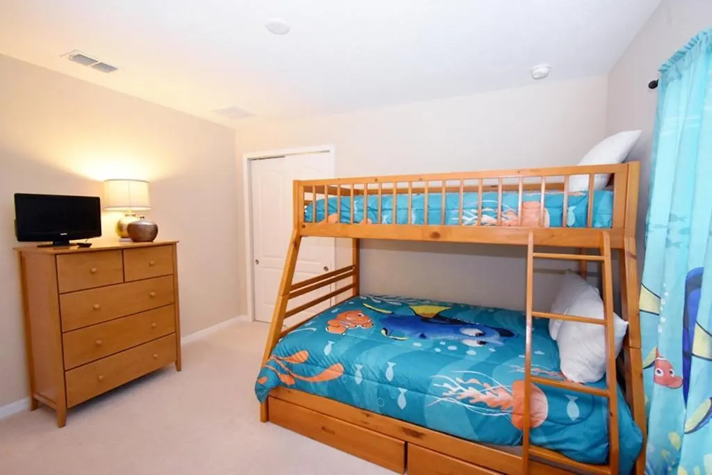 Paradise Palms -4 Bed Townhome W-splashpool-3046pp * Kissimmee