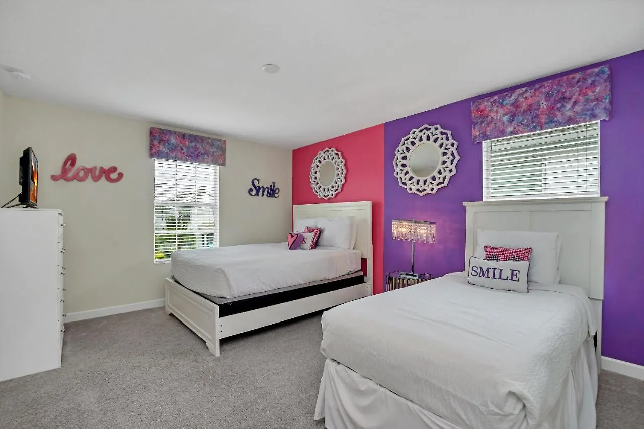 Lakeview With Private Pool And Free Water Park -10mins From Disney-