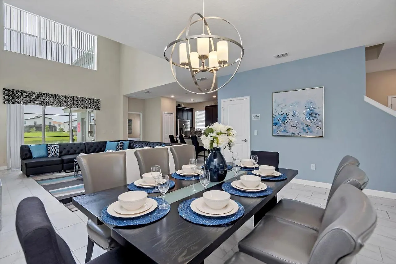 Lakeview With Private Pool And Free Water Park -10mins From Disney- Kissimmee