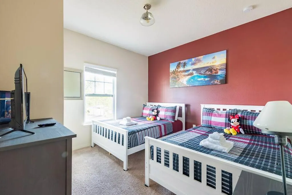 別荘 Super Comfy And Spacious 3 Bedroom 10 Minutes From Disney, With Major Shopping 4 Minutes Away キシミー