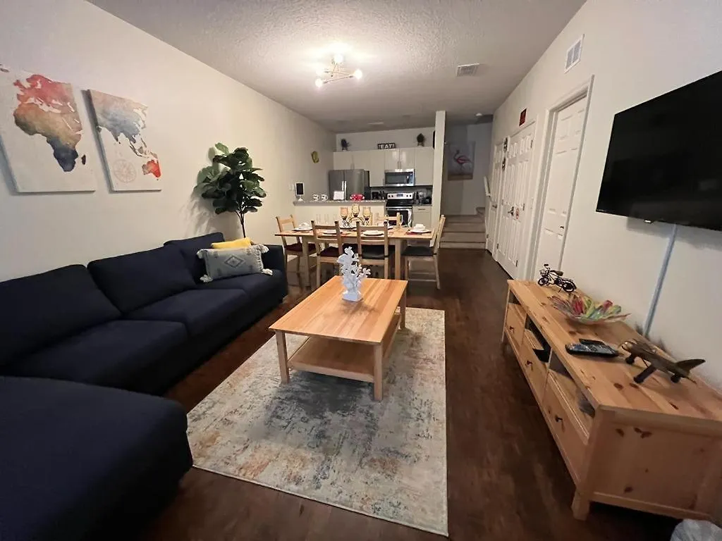 別荘 Super Comfy And Spacious 3 Bedroom 10 Minutes From Disney, With Major Shopping 4 Minutes Away *