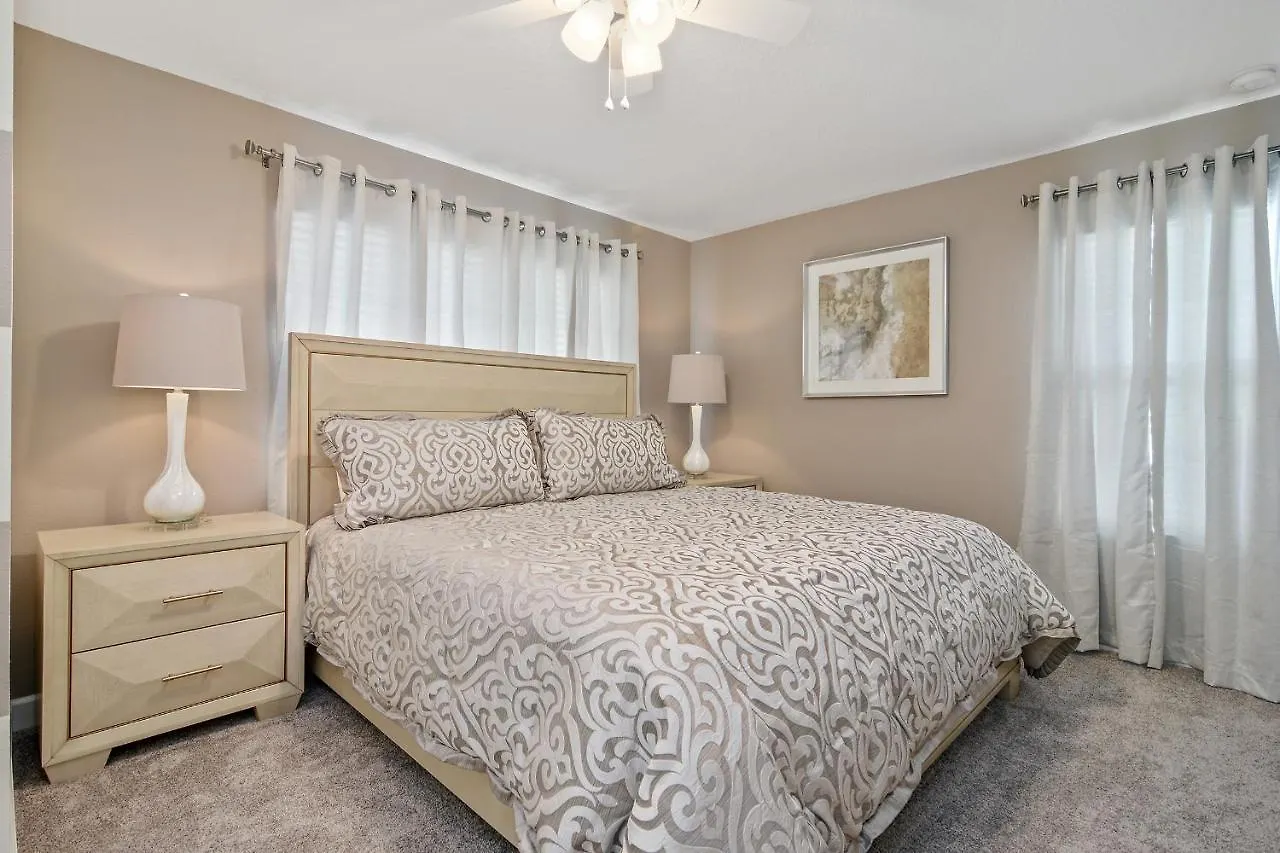 Five Bedrooms W/ Gameroom And Pool 4894 בית נופש קיסימי