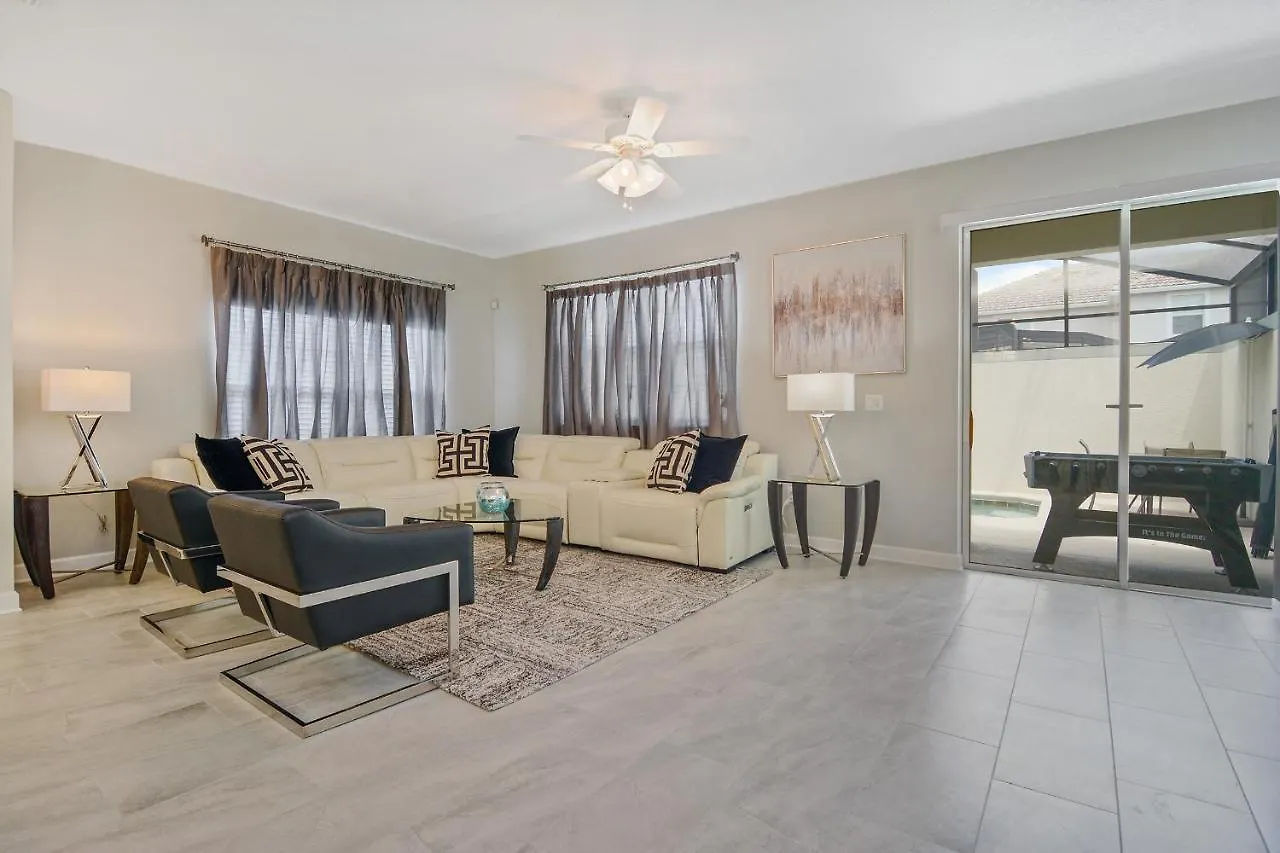 בית נופש Five Bedrooms W/ Gameroom And Pool 4894 *