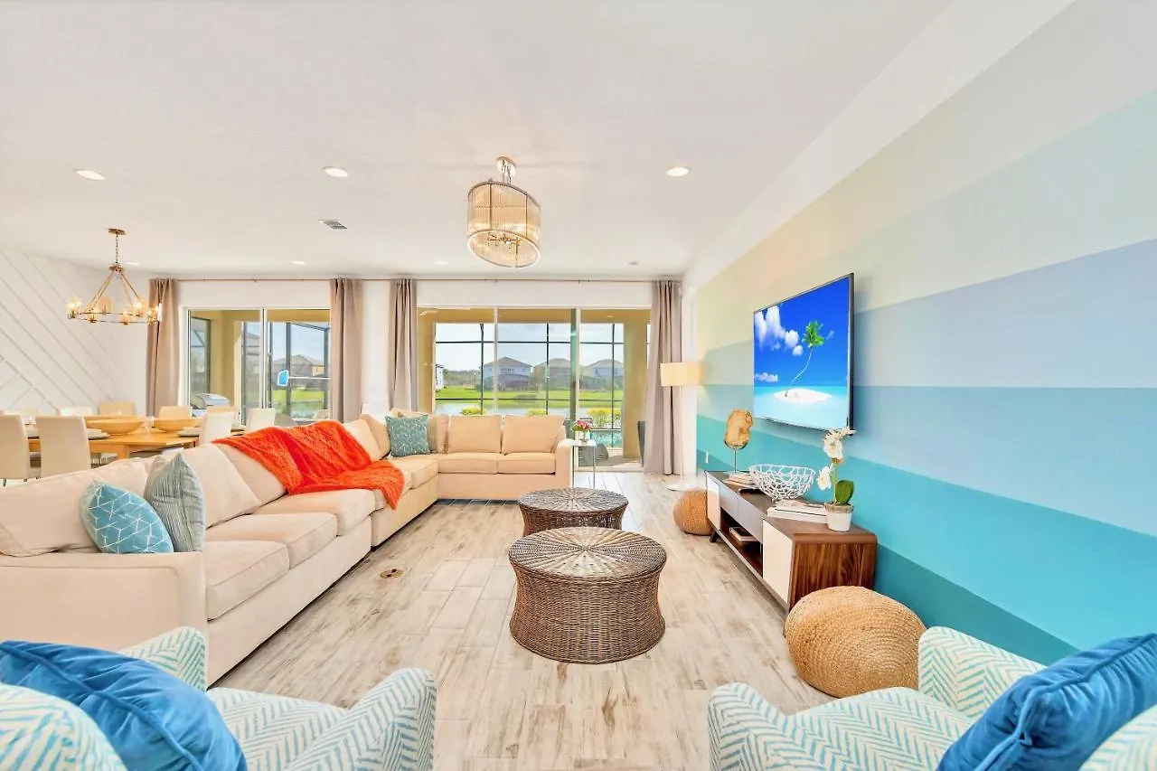 10br Luxury Mansion - Family - Sleeps 20 - Private Pool, Hot Tub And Bbq! Ferienhaus Kissimmee
