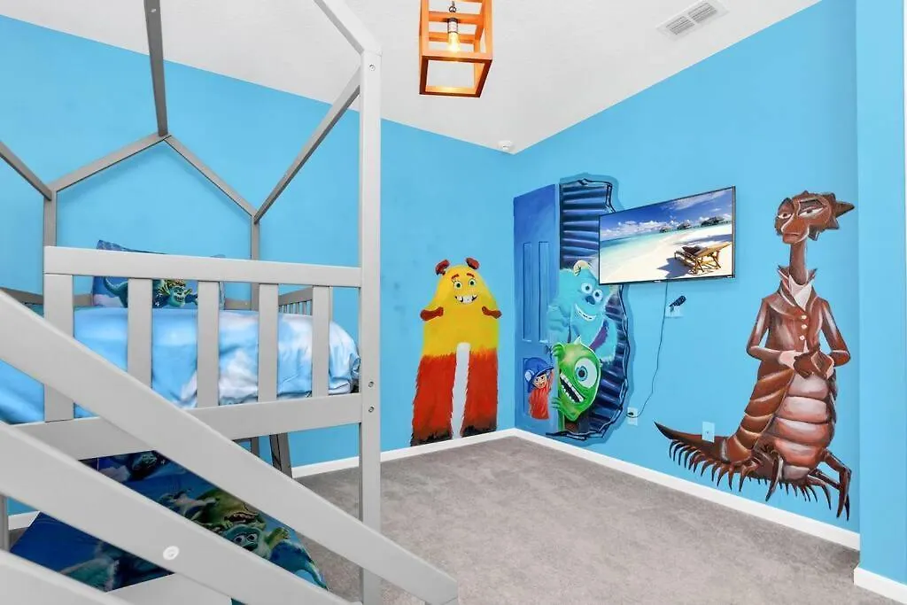 The Fantasy Hero Mansion W Pool Near Disney * Kissimmee
