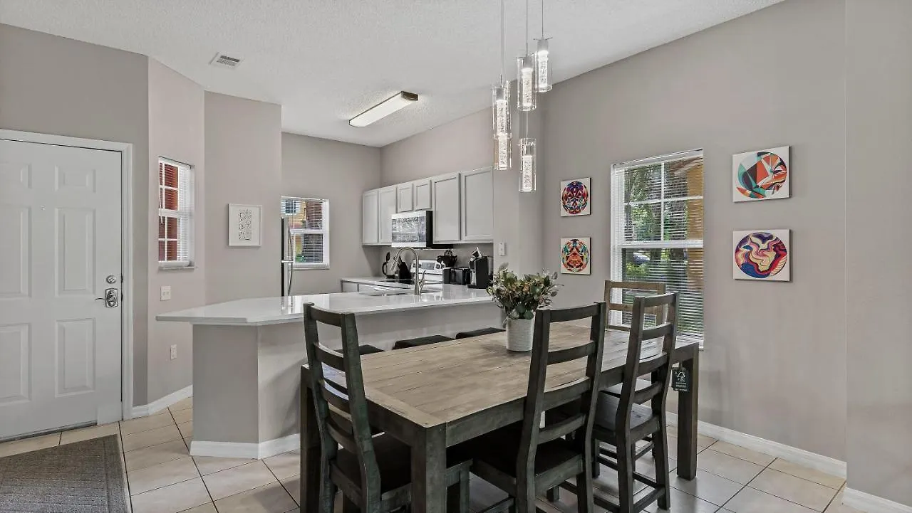 Tatil Evi Bsv8445 Beautiful 3 Bd Ba Townhome With Balcony In Emerald Island Kissimmee