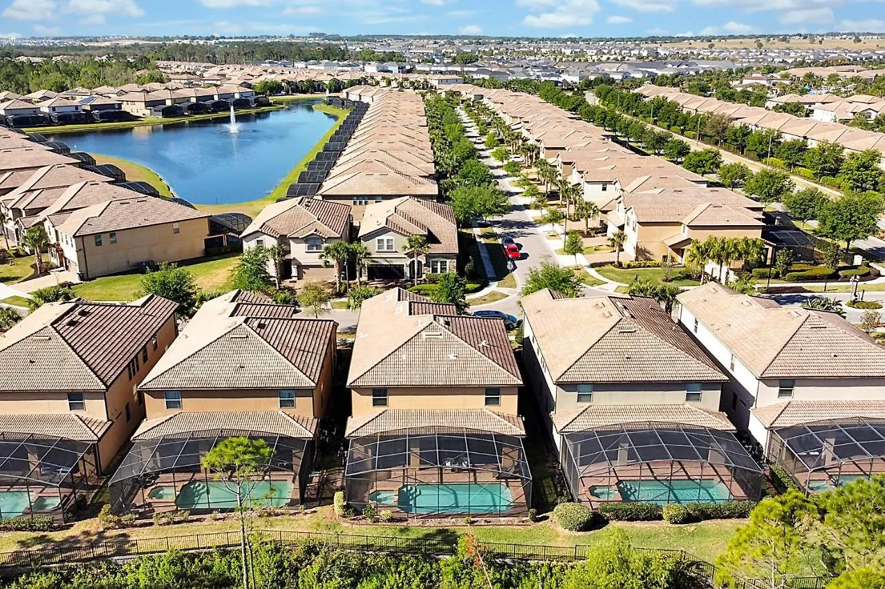 Villa 8br Near Disney-view/privacy/pool & Spa/ps5/ev