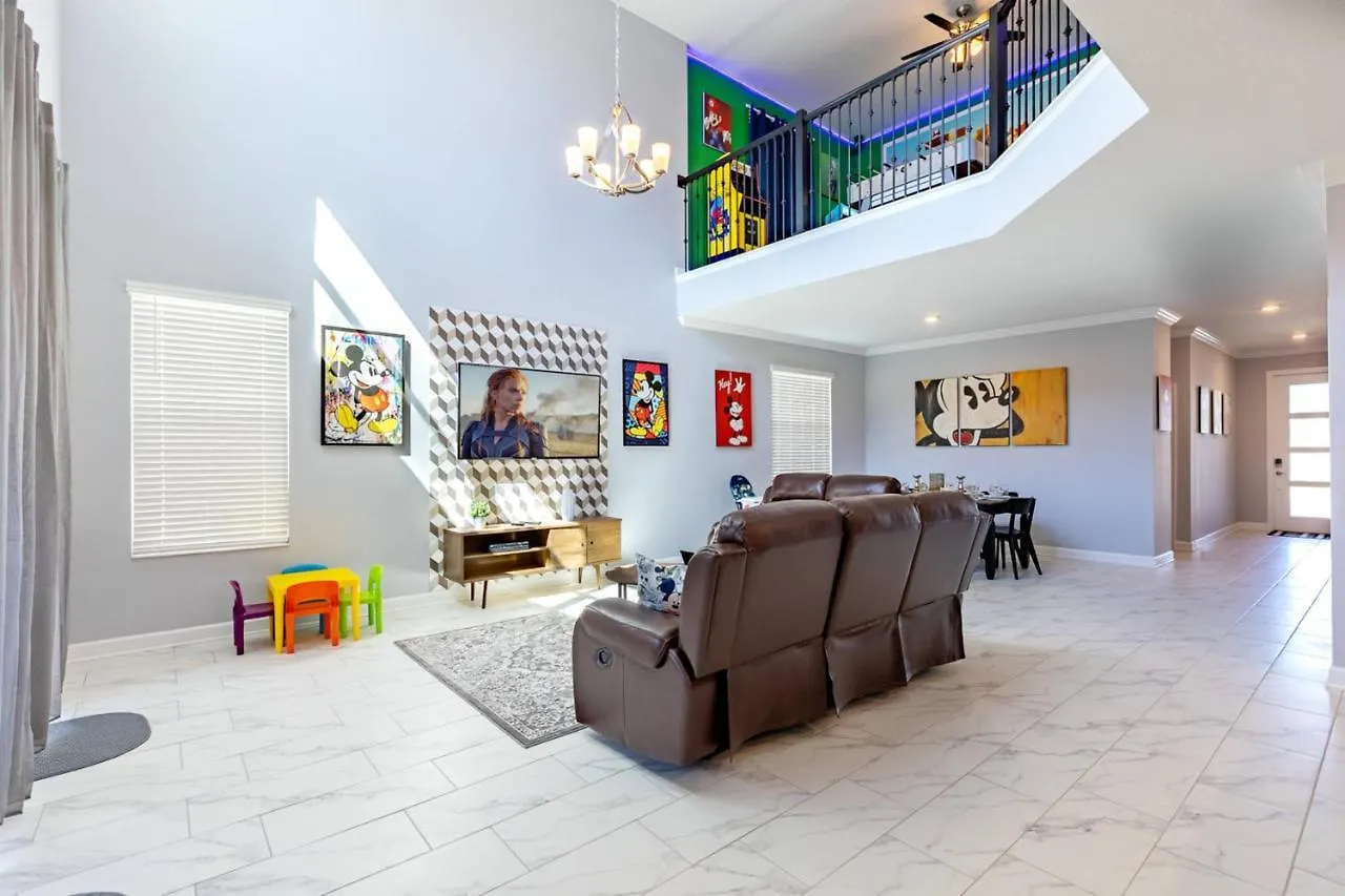 Сasa de vacaciones Thematic House W Pool Game In *