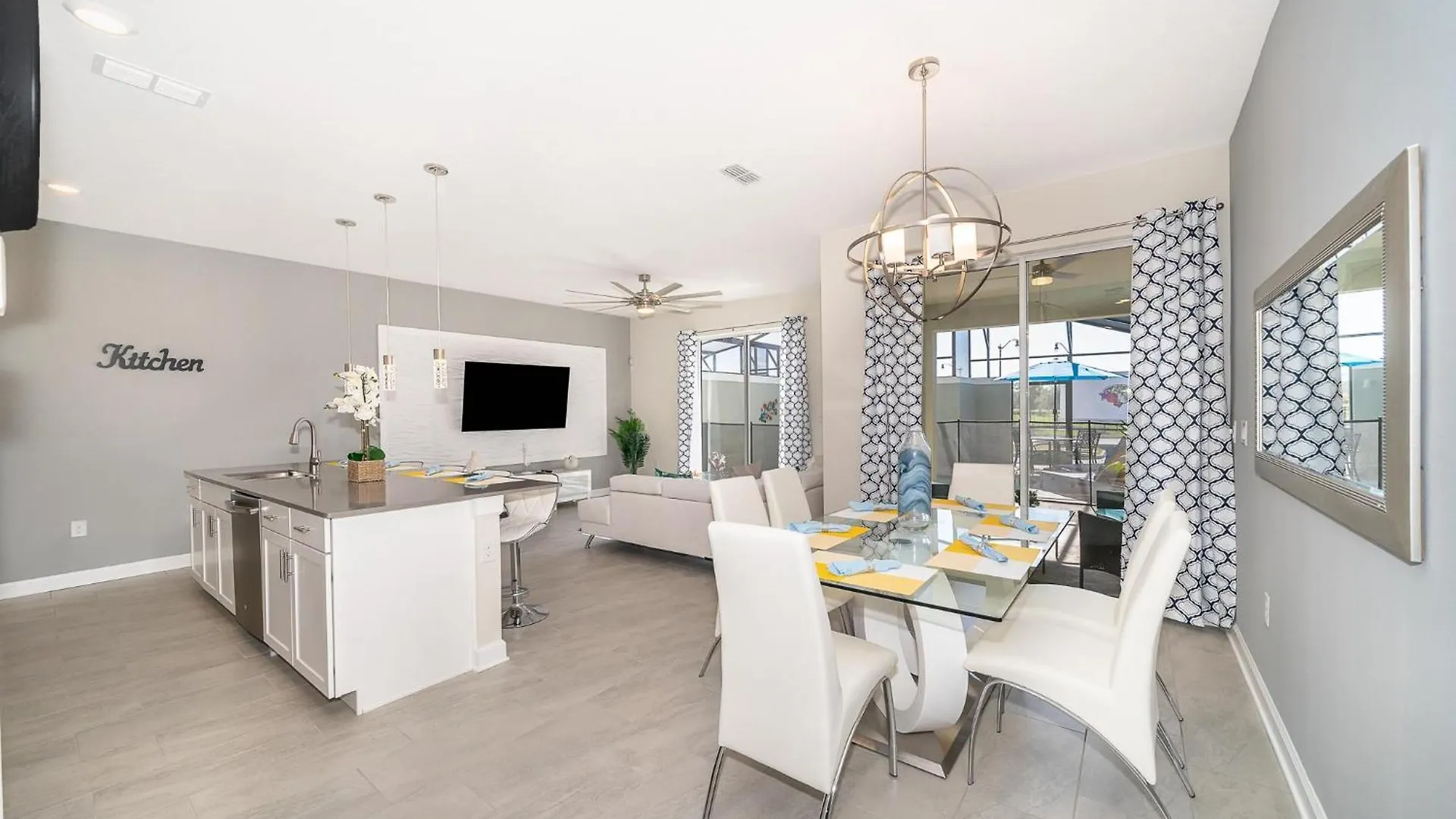 4834sl Townhouse 4 Bedrooms & 3 Bathrooms + Pool 度假居 基西米