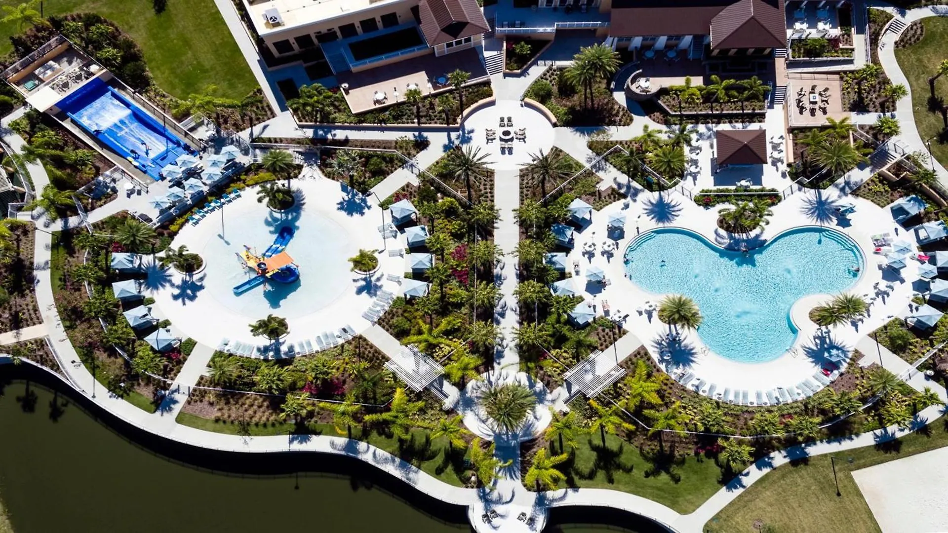 Luxury Retreat: Pool, Water Park, Near Feriehus Kissimmee