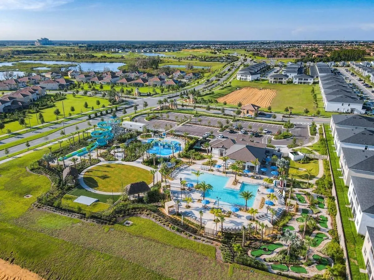 Unique 3br With Waterpark キシミー