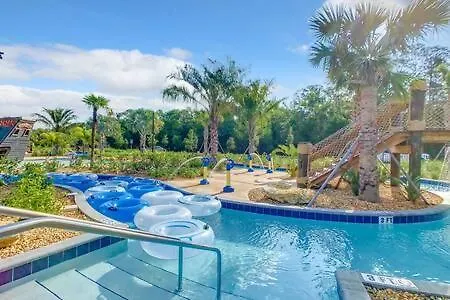 Casa de Férias Dazzling Thematic 4br With Waterpark & Private Pool *