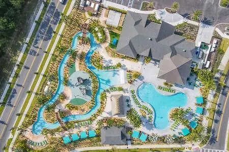 Casa de Férias Dazzling Thematic 4br With Waterpark & Private Pool