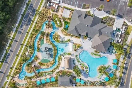 Dazzling Thematic 4br With Waterpark & Private Pool Casa de Férias
