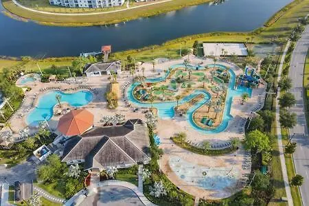 Dazzling Thematic 4br With Waterpark & Private Pool Casa de Férias *