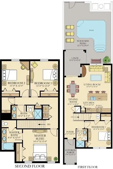 8981 Cc 4bed Private Pool 10 Guests Champions Gate Kissimmee