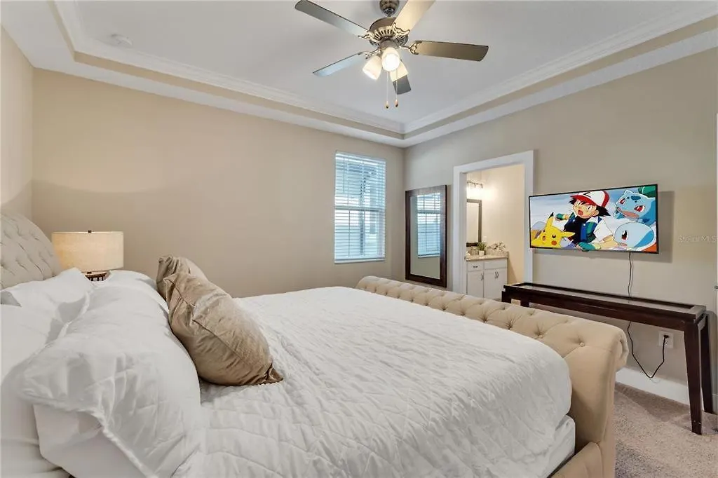 Spacious Vacation Home, Near Disney! Access To Reunion Ground And Pools