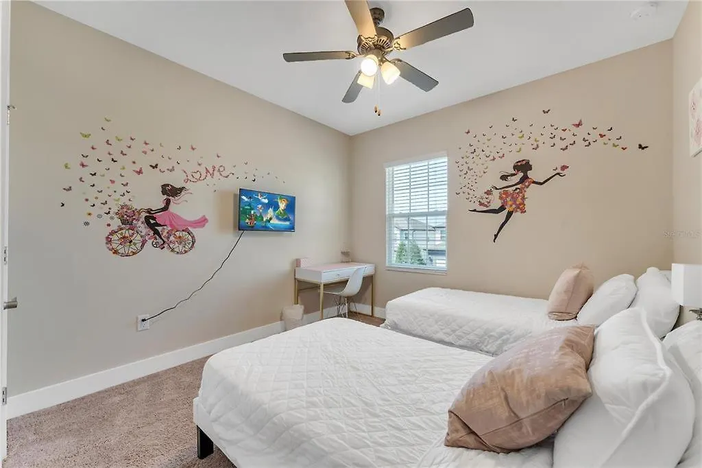 펜션 Spacious Vacation Home, Near Disney! Access To Reunion Ground And Pools 키시미
