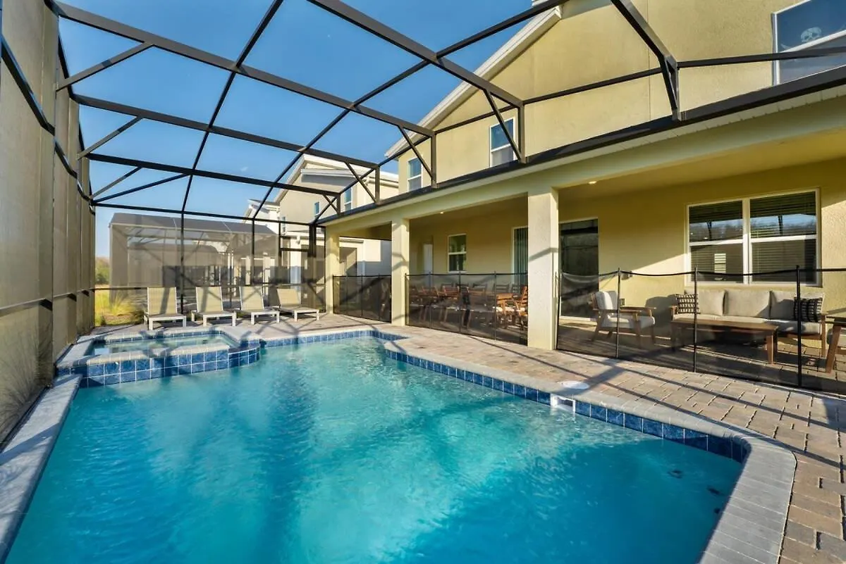 Amazing 8br W Pool Theater Game By Villa