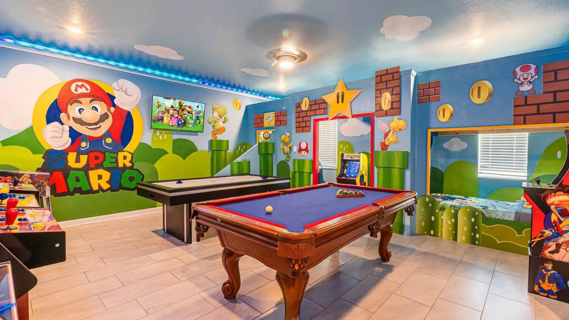 Thematic House With Private Pool Game Kissimmee