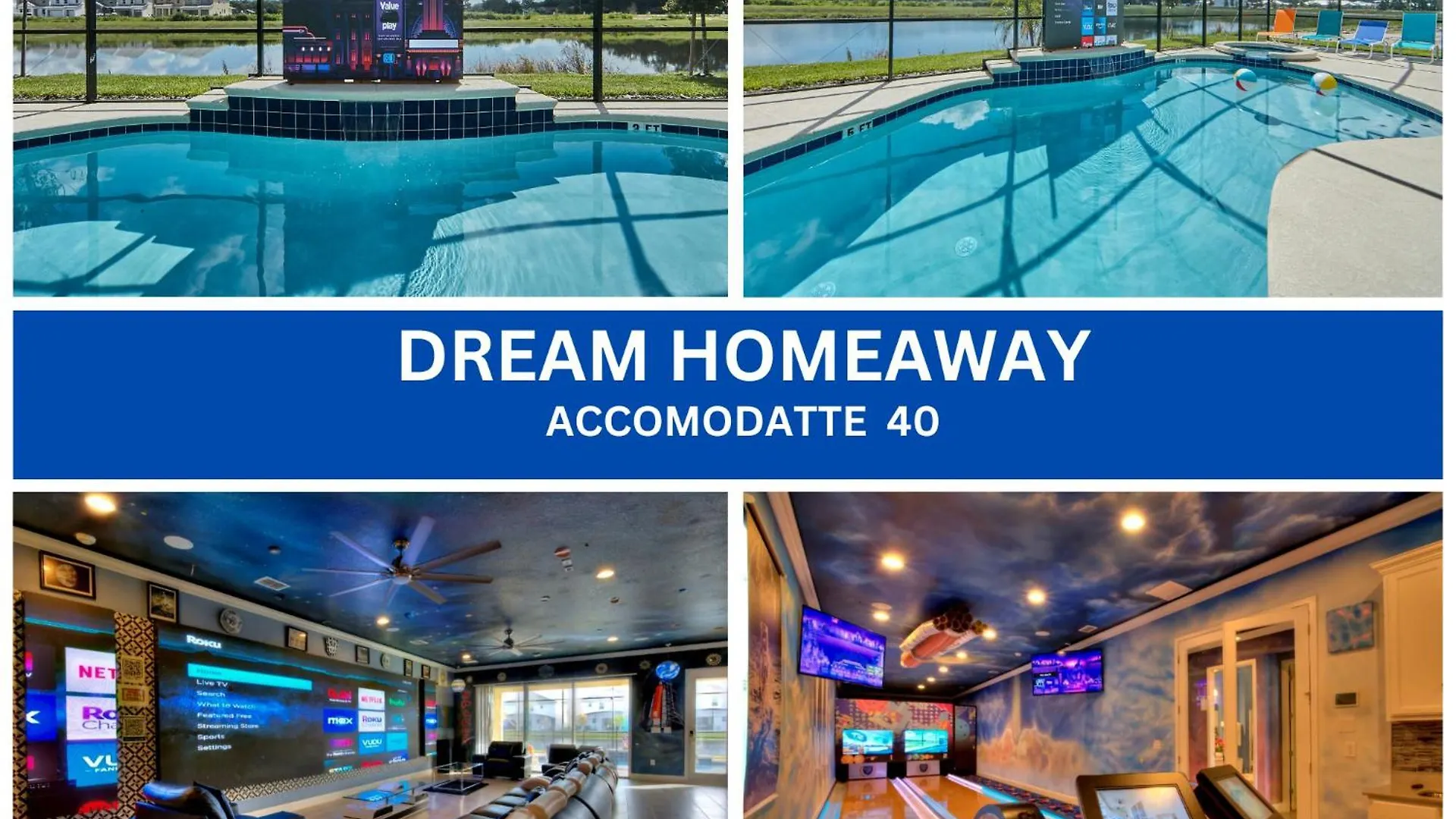 Remarkable With Cinemas, Pool, Spa, Games Room, And Casa de Férias