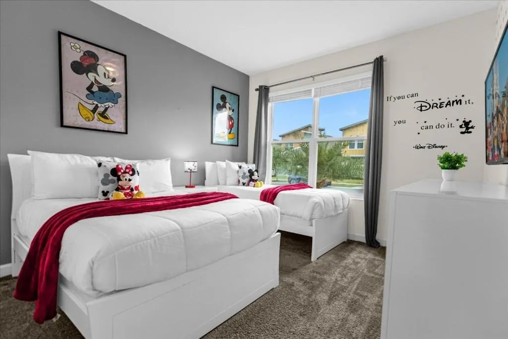 5 Bedrroms- 5 Bathrooms- Storey 2739 Bd Holiday home Kissimmee