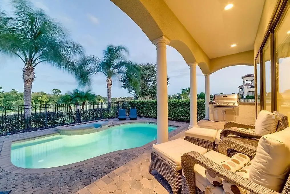 Rr791gbd - 5 Bedrooms Pool-spa On Golf Course * Kissimmee