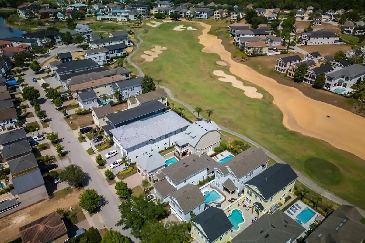 Luxurious Pool Overlooking Golf Course