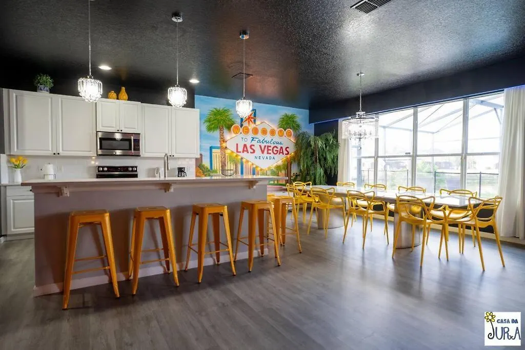 Waterfront With Private Pool, Whirlpool & Game 7br 6ba - Sleeps 12 By Casa Da Jura * Kissimmee