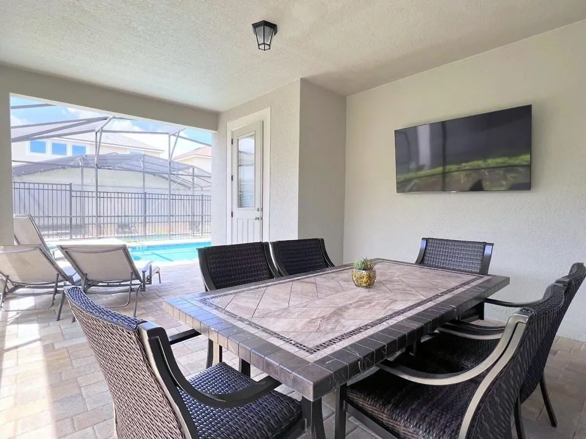 Beautiful Family Pool With And Game Room-9007pc Сasa de vacaciones Kissimmee