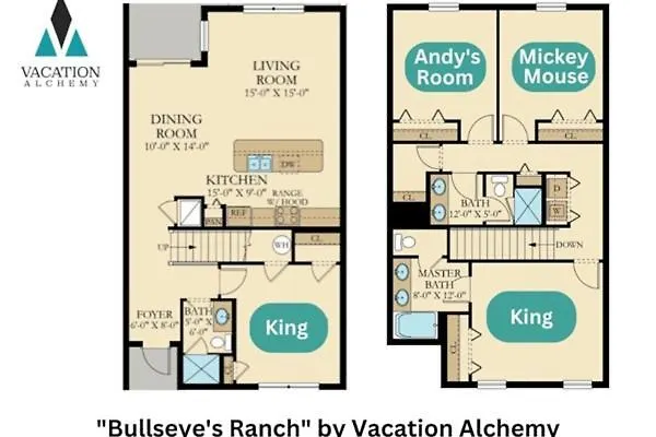 World Class Only 20 Min To Theme Parks, Themed Toy Story & Mickey! Kissimmee