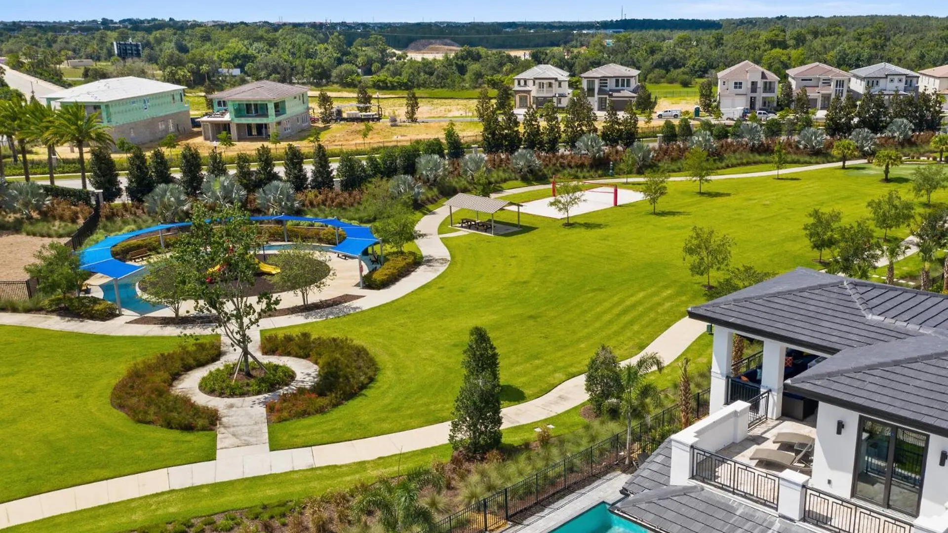 Villa Beautiful Mansion With Private Pool On Reunion And Orlando Mansion 5104