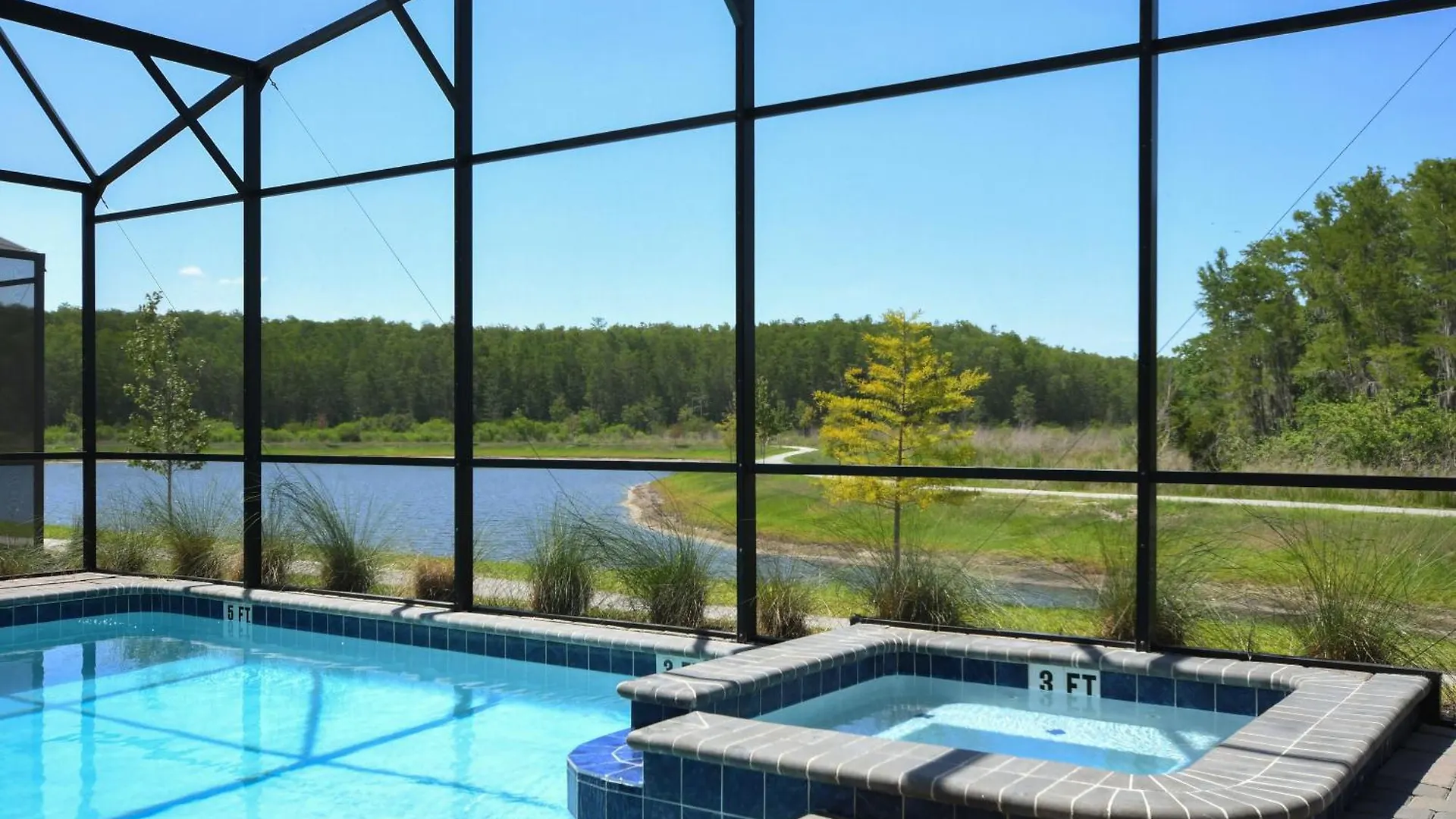 View Cozy W/ Pool & Games Near * 키시미