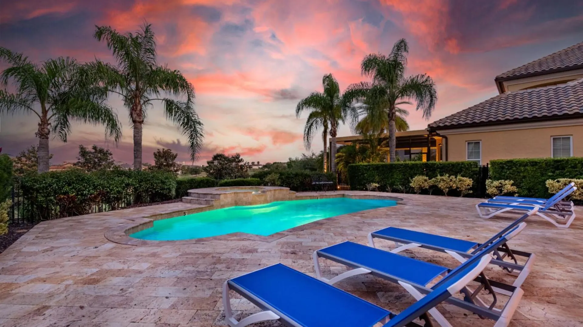 Vila 5 Bedroom Beauty In Orlando6509 Kissimmee