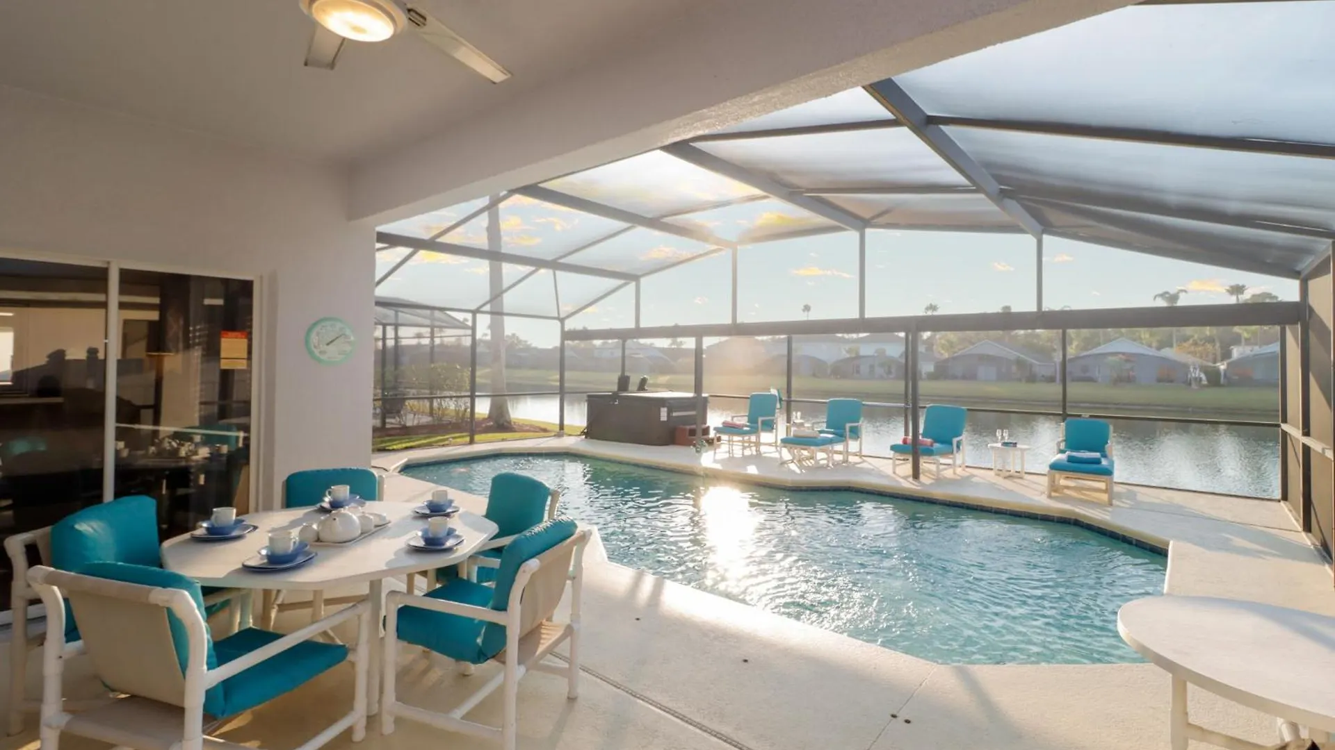 Villa South Facing Pool With View - Hot Tub - Berkley Gated - Nr Kissimmee