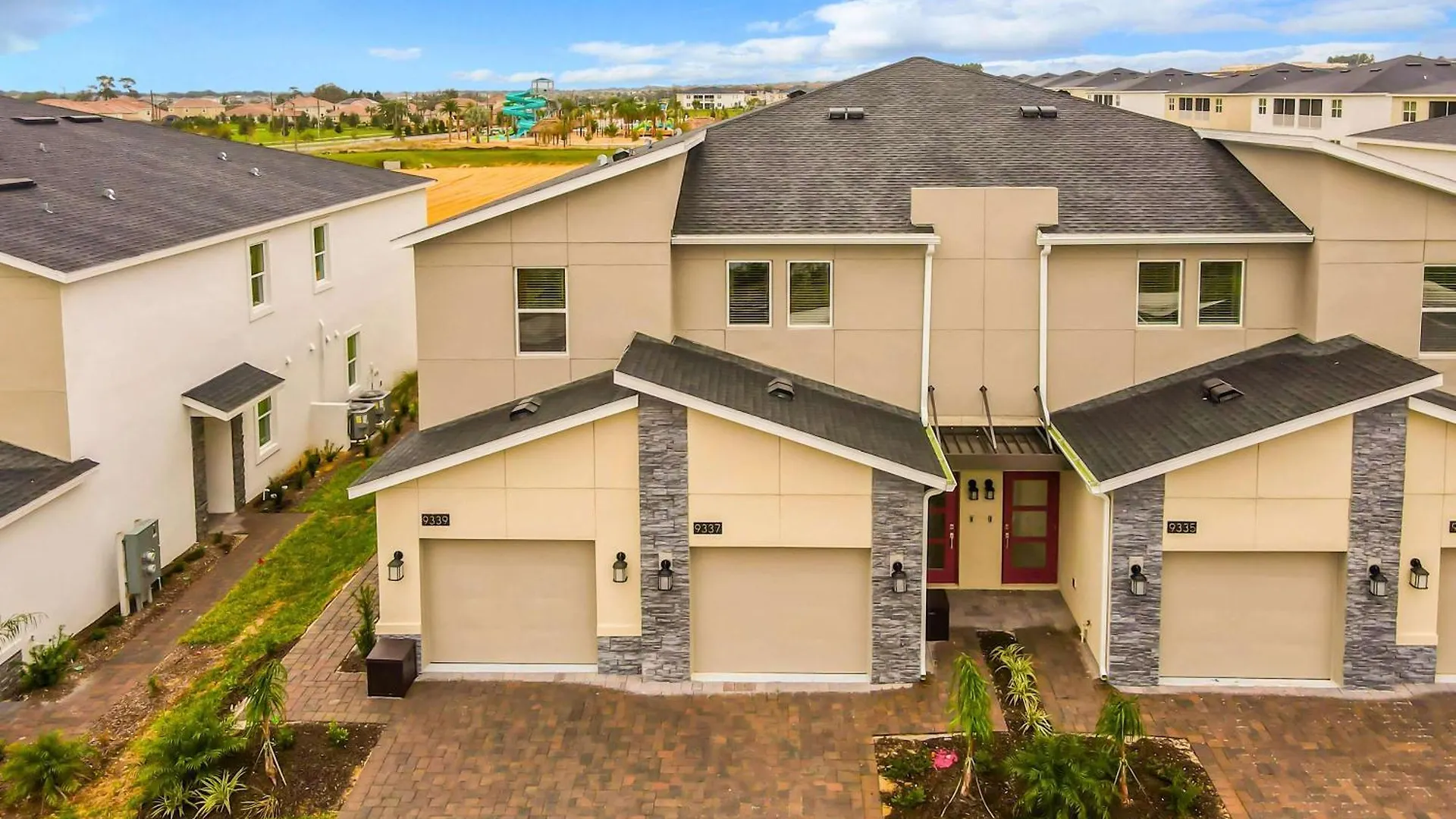 Splendid Thematic 3br With Garage & Waterpark 度假居 基西米
