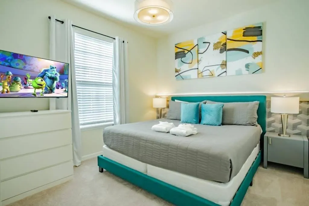 Contemporary 5Br Private Pool Townhome Near Disney * Kissimmee