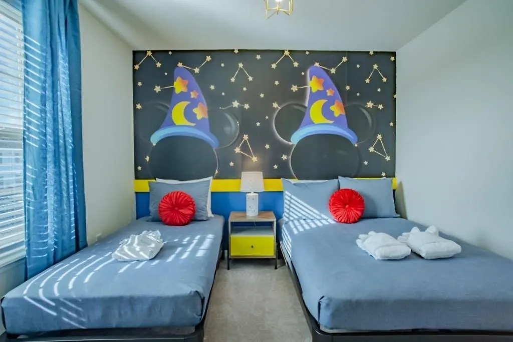 Contemporary 5Br Private Pool Townhome Near Disney Prázdninový dům