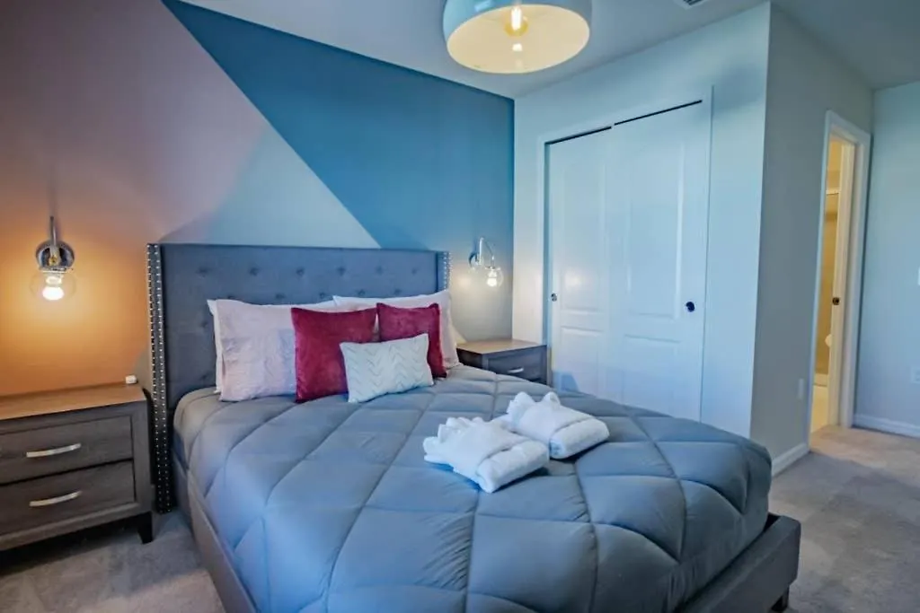 Contemporary 5Br Private Pool Townhome Near Disney Prázdninový dům *