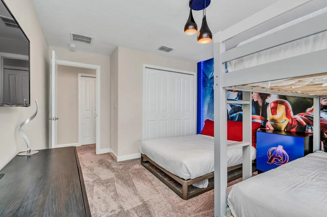 Holiday home Private Pool Themed Bedrooms Free Waterpark Kissimmee