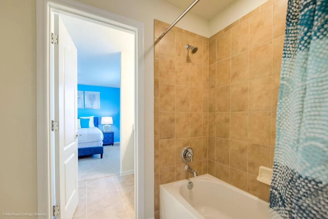 Bsv1868 - Luxury 9 Bedroom/6 Full Bath With Free Wi-fi, Pool & Games Holiday home