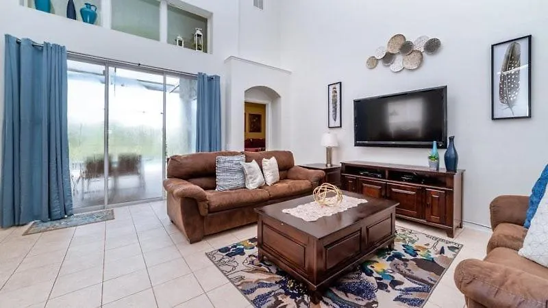 5 Bedroom Pool In Windsor Palms Gated Holiday home Orlando