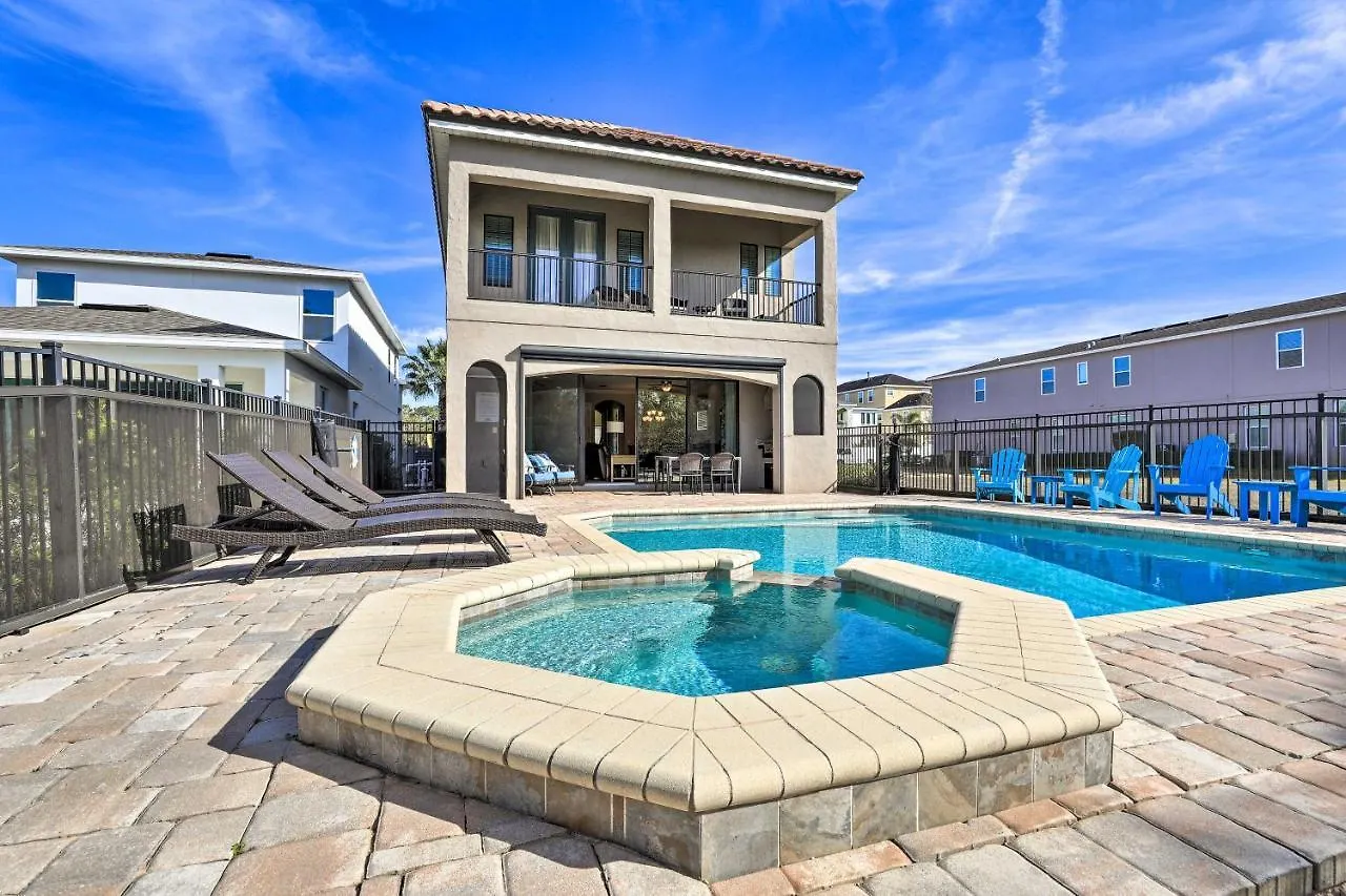 Luxe Reunion House With Private Pool Near Disney!