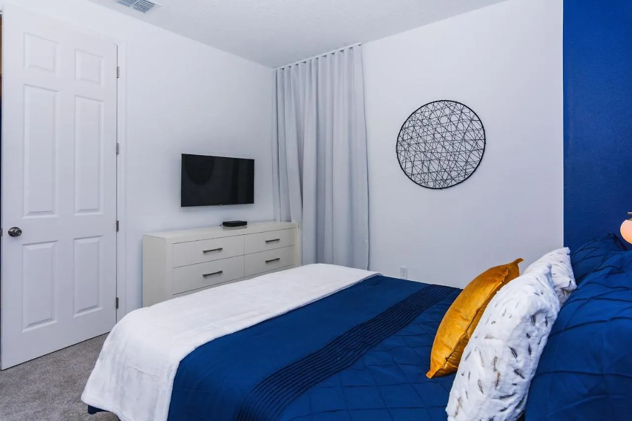 Brand New 9 Bedrooms House With Private Pool, Star Wars Game Room, Theme And View Sa2145 *