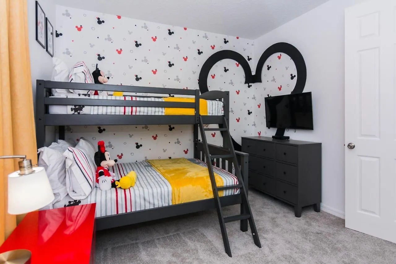 Holiday home Brand New 9 Bedrooms House With Private Pool, Star Wars Game Room, Theme And View Sa2145 Kissimmee