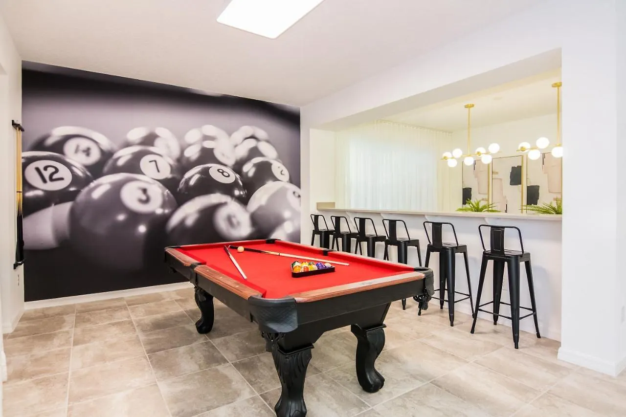 Brand New 9 Bedrooms House With Private Pool, Star Wars Game Room, Theme And View Sa2145 Holiday home Kissimmee