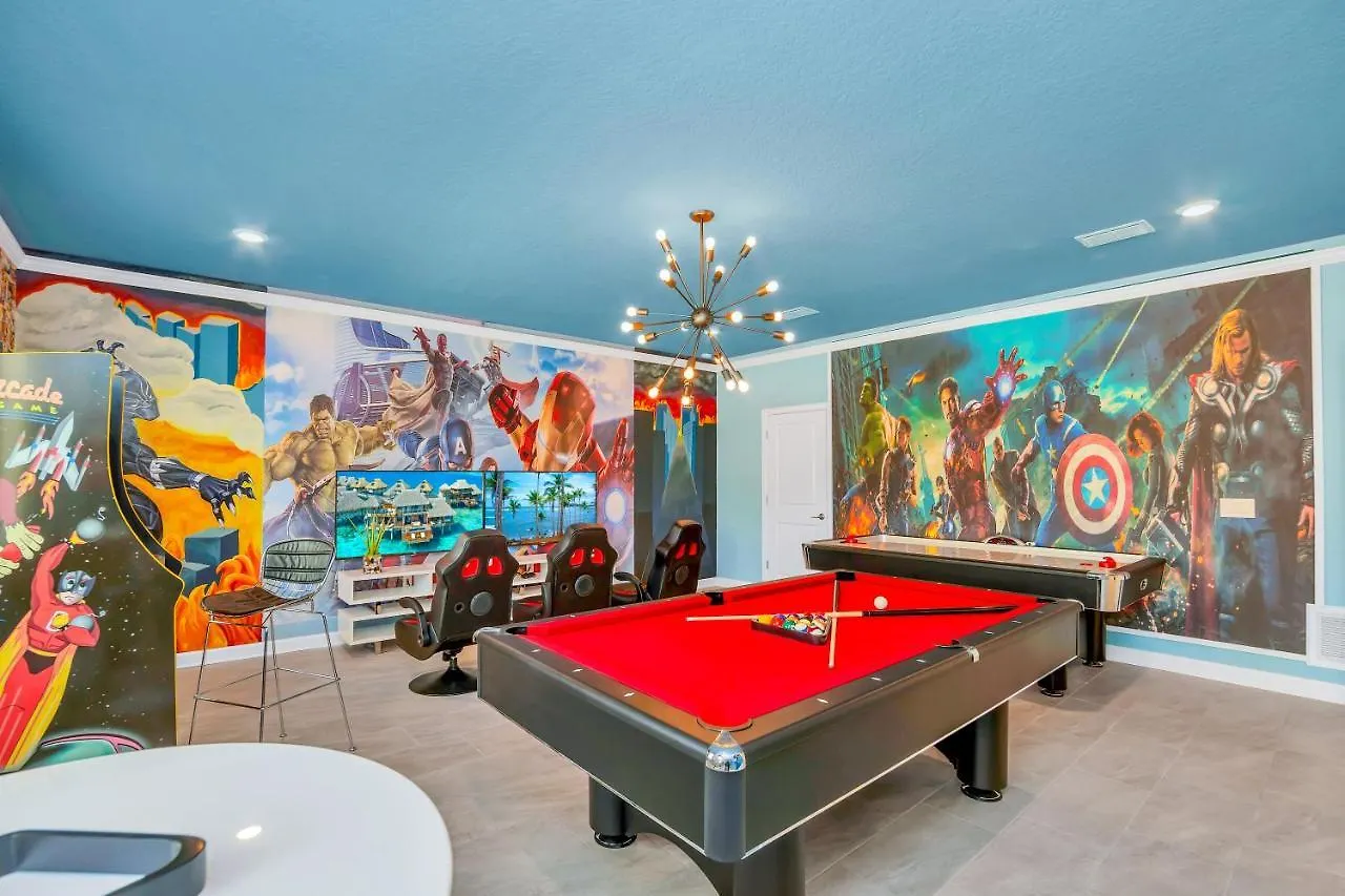 Large Villa, Private Poolgame Roommovie Theater