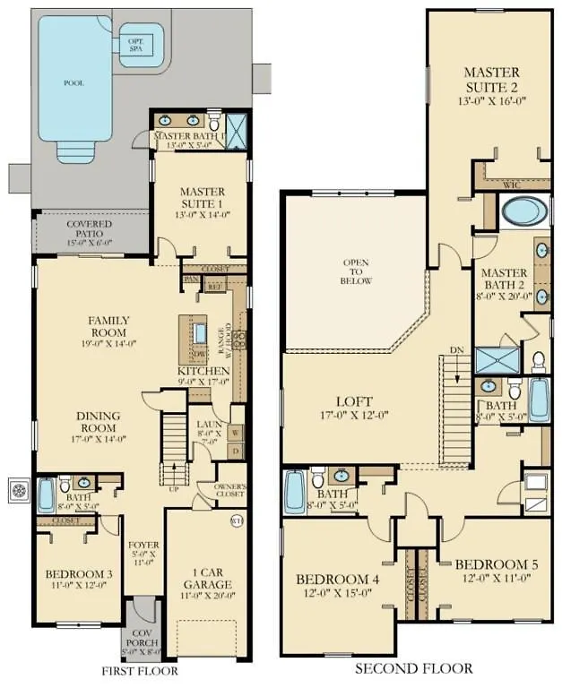 Holiday home Storey - 5 Bedroom Pool Home- 1667st